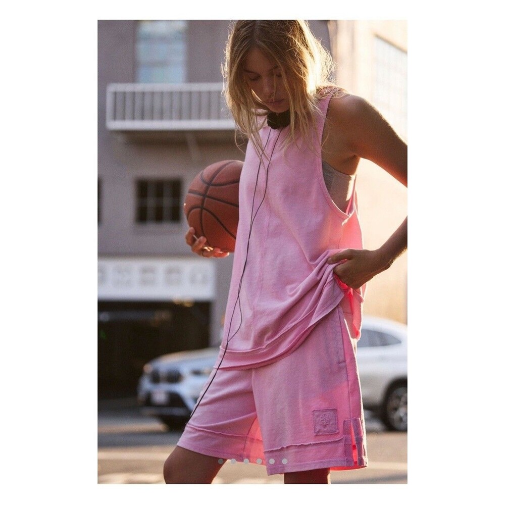 Free People Solstice Set ( Only Top) Summer Lovin Pink Sz XS NWOT